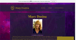 Desktop Screenshot of marydusina.com