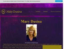 Tablet Screenshot of marydusina.com